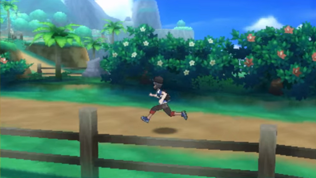 Courir dans Pokemon Soleil