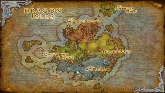 Tous les emplacements des maîtres de profession dans World of Warcraft Dragonflight
