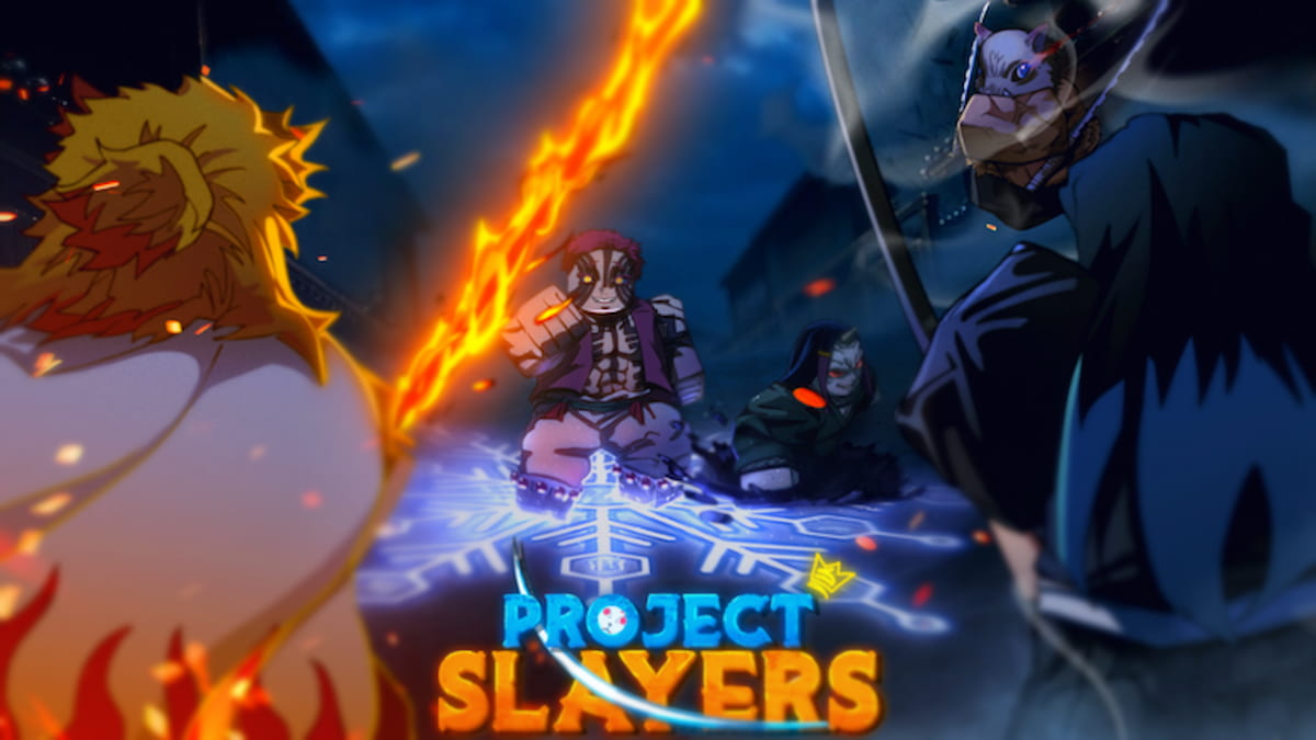 Illustration épique de Project Slayers dans Roblox