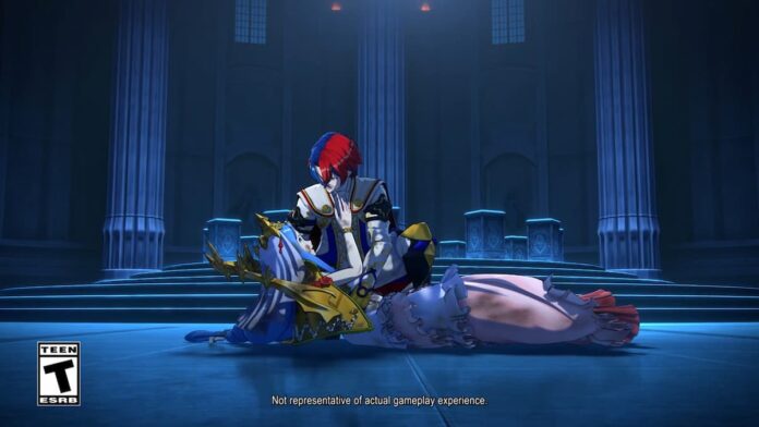 Death scene in Fire Emblem Engage trailer screen grab