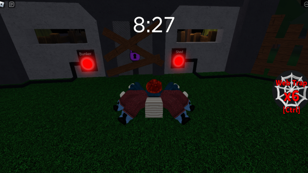 Porte de sortie dans Roblox Spider