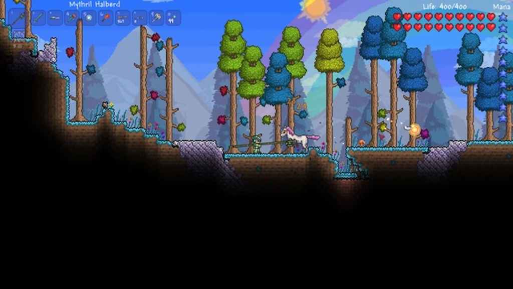 Licorne dans Terraria