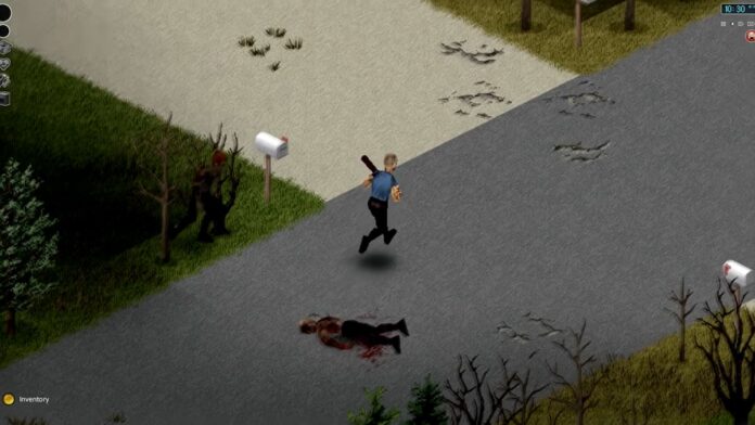 Exploring in Project Zomboid