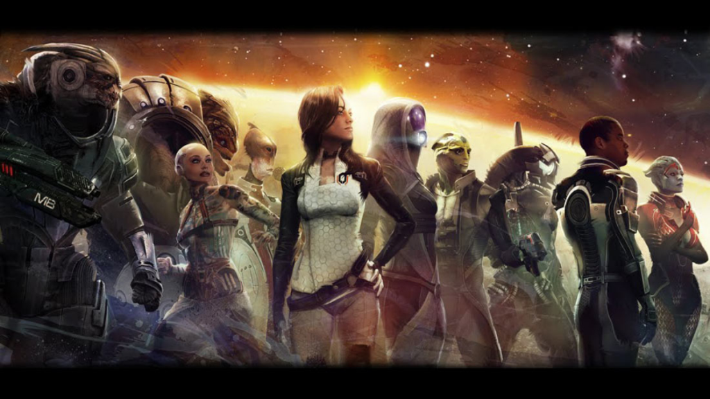 Mass Effect 2 Illustrations