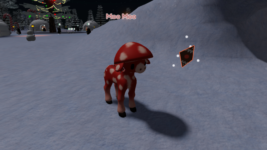 Vache champignon dans Roblox Moo