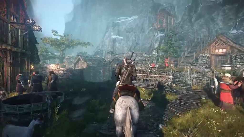 Traverser une ville dans The Witcher 3