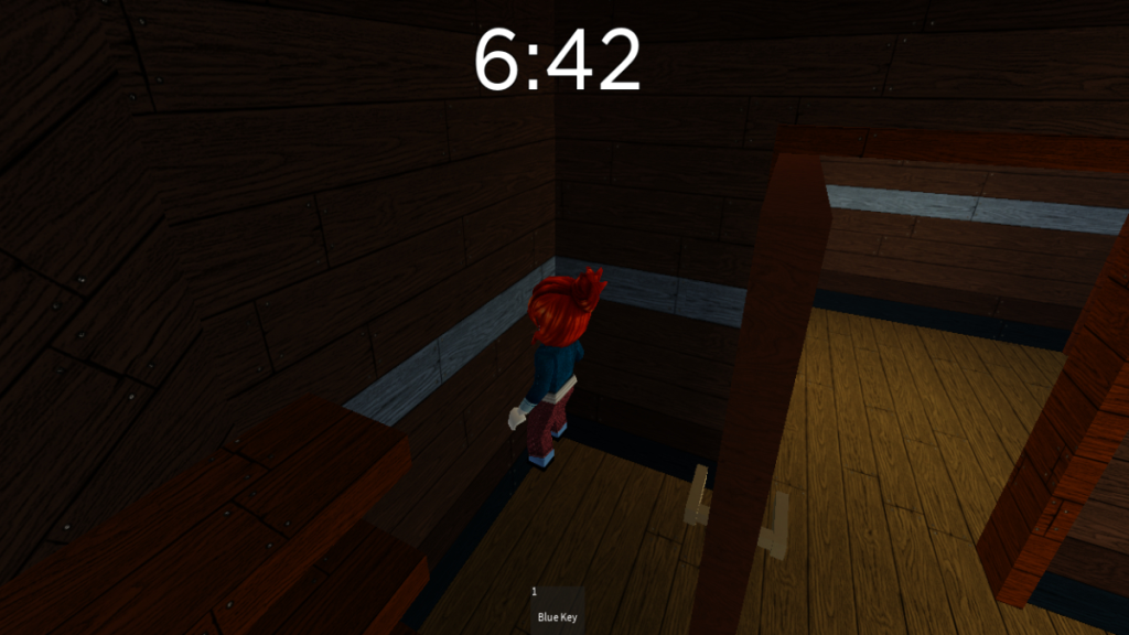 Se cacher derrière une porte dans Roblox Spider