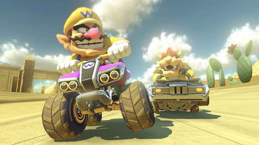 mario kart 8 wario