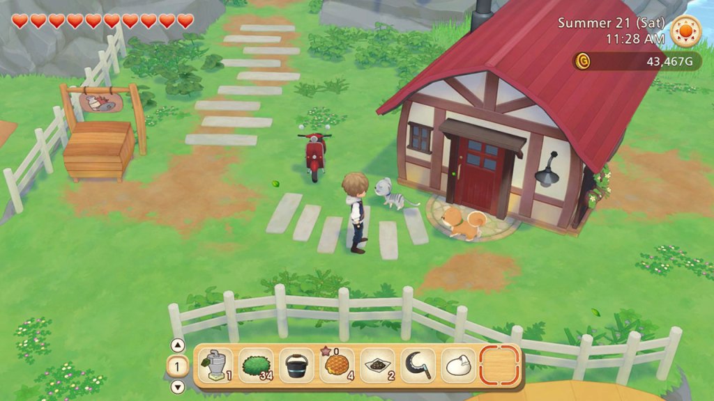 Comment équiper des outils dans Story of Seasons: Pioneers of Olive Town