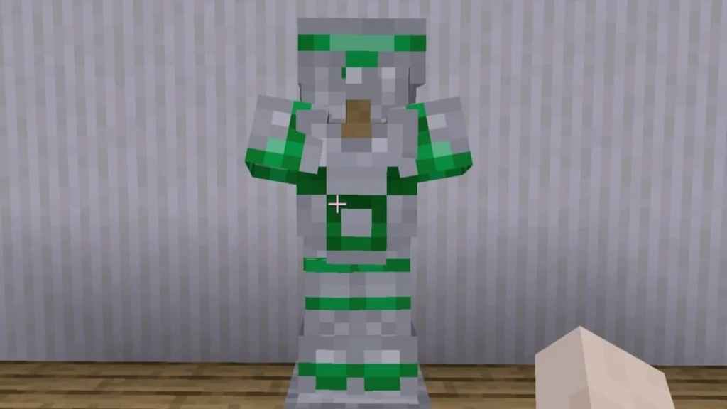 Garniture d'armure de protection Minecraft