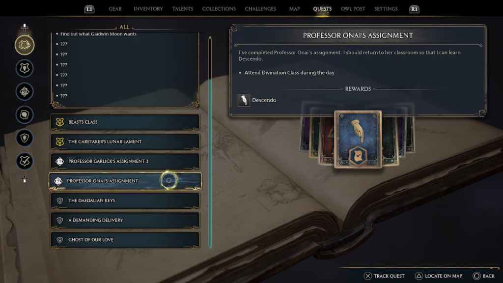 Comment obtenir Troll Bogeys dans le menu de quête Hogwarts Legacy