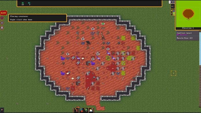 dwarf fortress arena mode