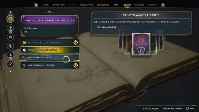 where to find figs book in hogwarts legacy