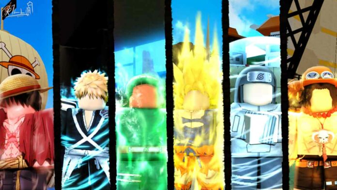 Tous les skins légendaires de Roblox Anime Battle Arena
