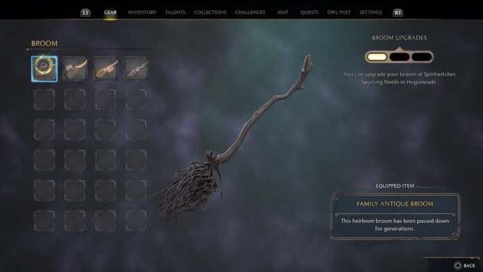 Hogwarts Legacy: How to get Antique Family Broomstick featured image
