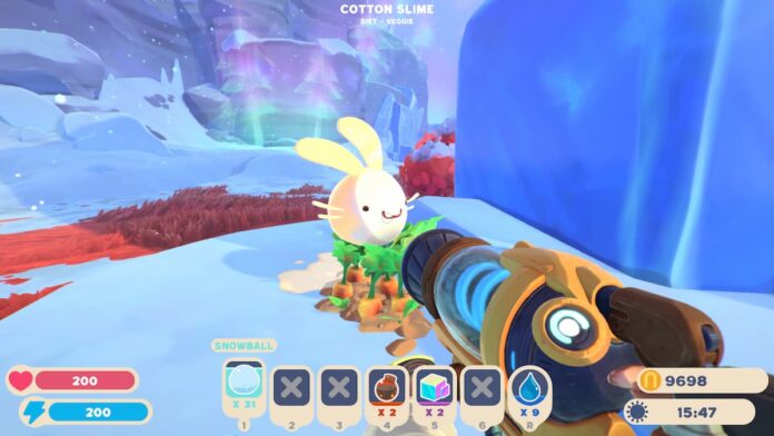 slime rancher 2 cotton slime on carrots