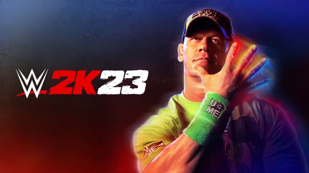 Couverture John Cena WWE 2K23