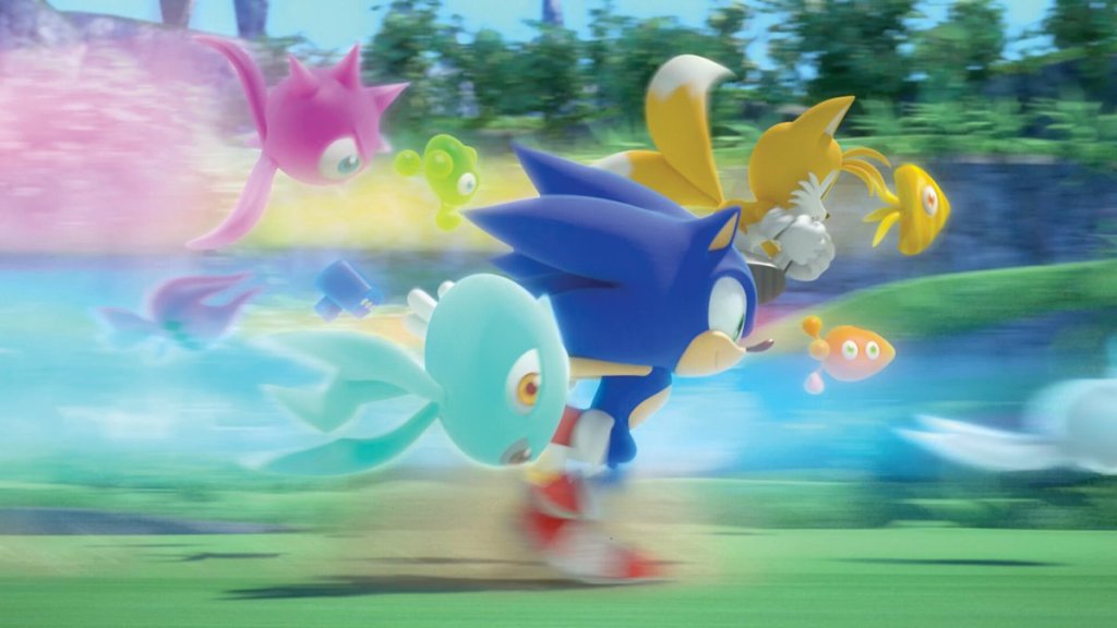 Sonic et Tails fonctionnent avec des personnages étranges