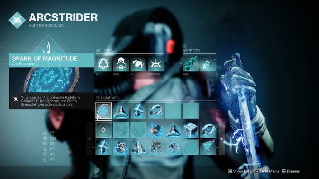 Meilleure construction d'Arc Hunter pour Destiny 2 Lightfall - Fragment.