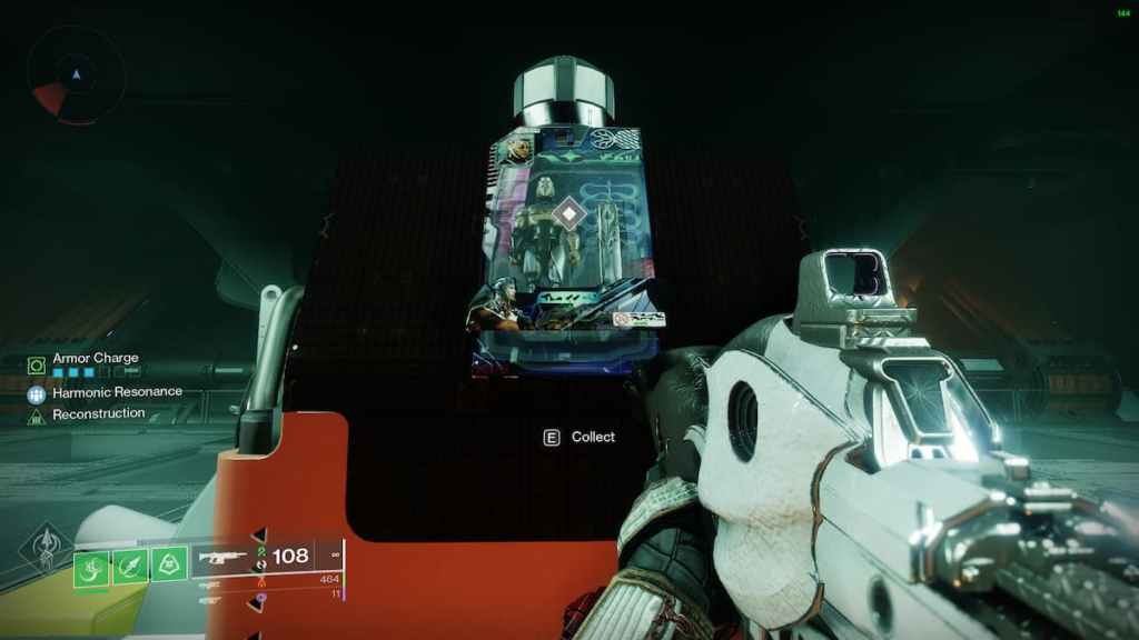 Où trouver l'emplacement de la figurine d'action Radiosonde dans l'image vedette de Destiny 2