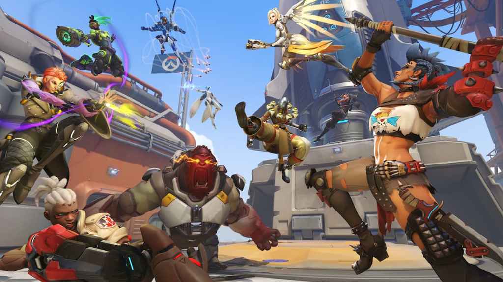 Overwatch 2 personnages dans sa vignette de bande-annonce