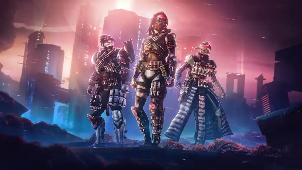 Tous les nouveaux ensembles d'armures dans l'image vedette de Destiny 2 Lightfall