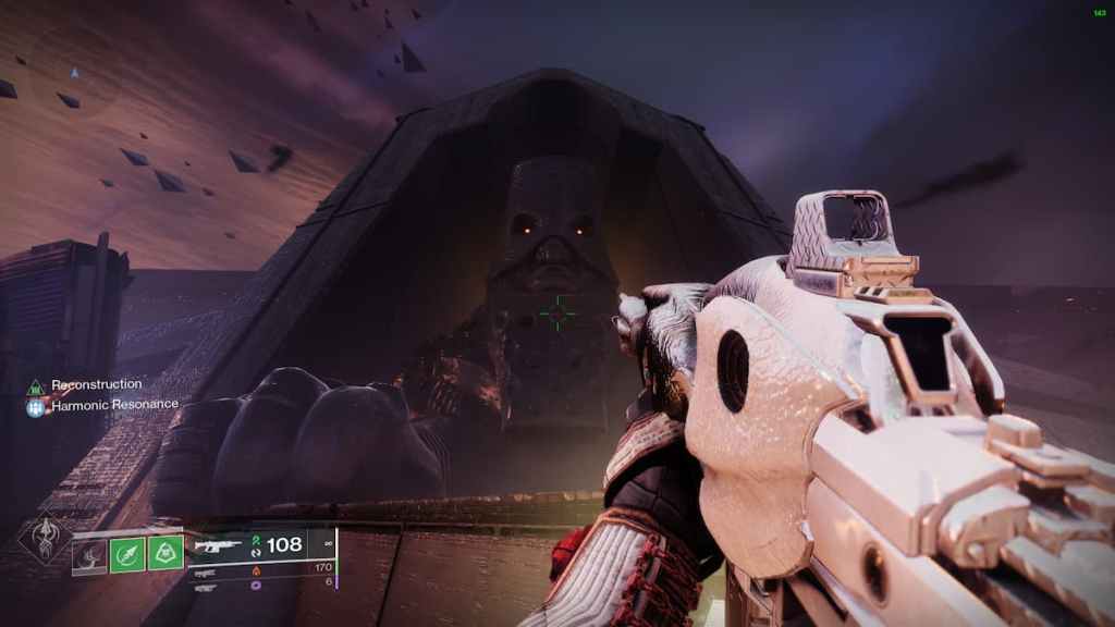 Où trouver la figurine d'action Typhon Imperator dans l'image vedette de Destiny 2