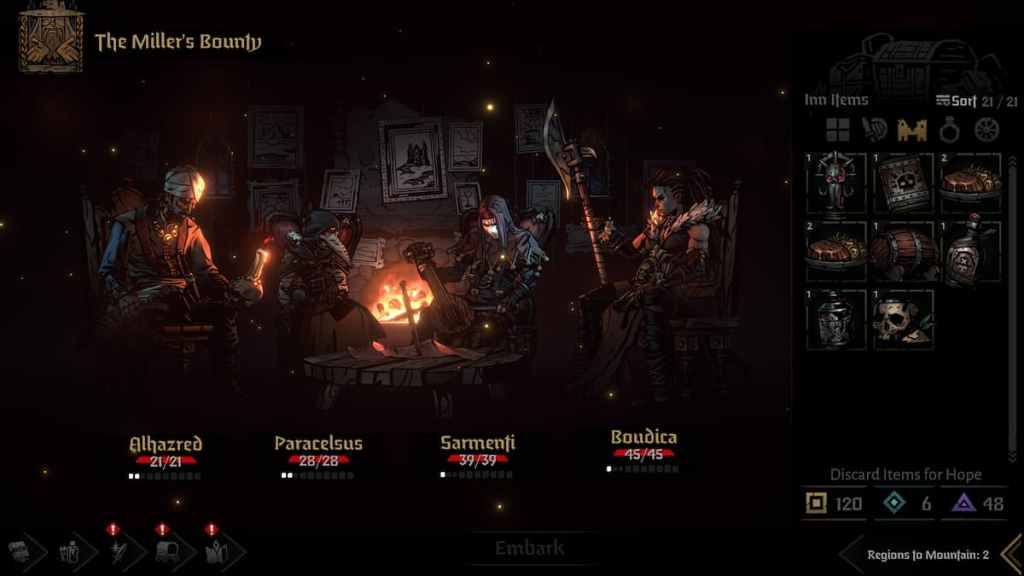 Comment changer l'ordre des groupes dans le hall Darkest Dungeon 2