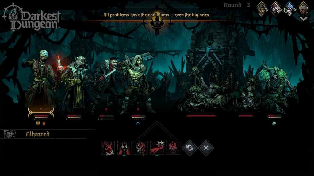 Comment obtenir un chasseur de primes dans les combats de Darkest Dungeon 2