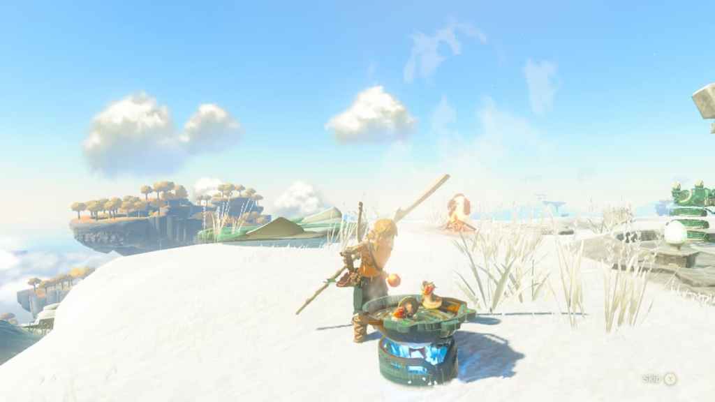 Comment utiliser l'appareil portable Zonai dans la cuisine Tears of the Kingdom