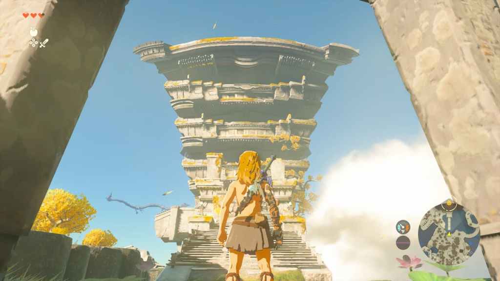 Comment entrer dans le temple du temps dans l'image vedette de Tears of The Kingdom