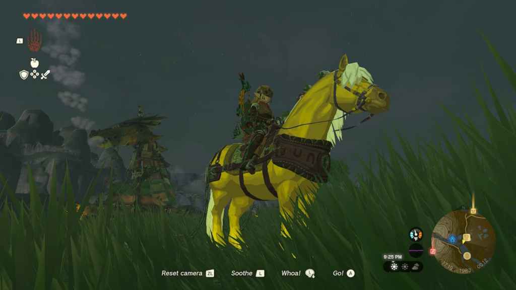 Zelda Tears of the Kingdom Golden Horse Stats – Vaut-il la peine d'être apprivoisé?  l'image sélectionnée