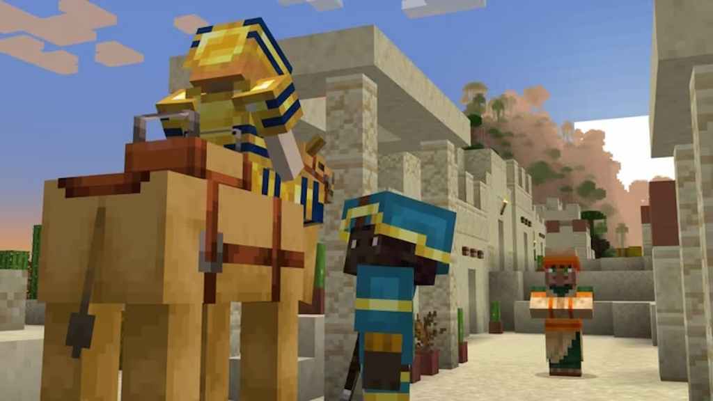 Que mangent les chameaux dans Minecraft ?  monter