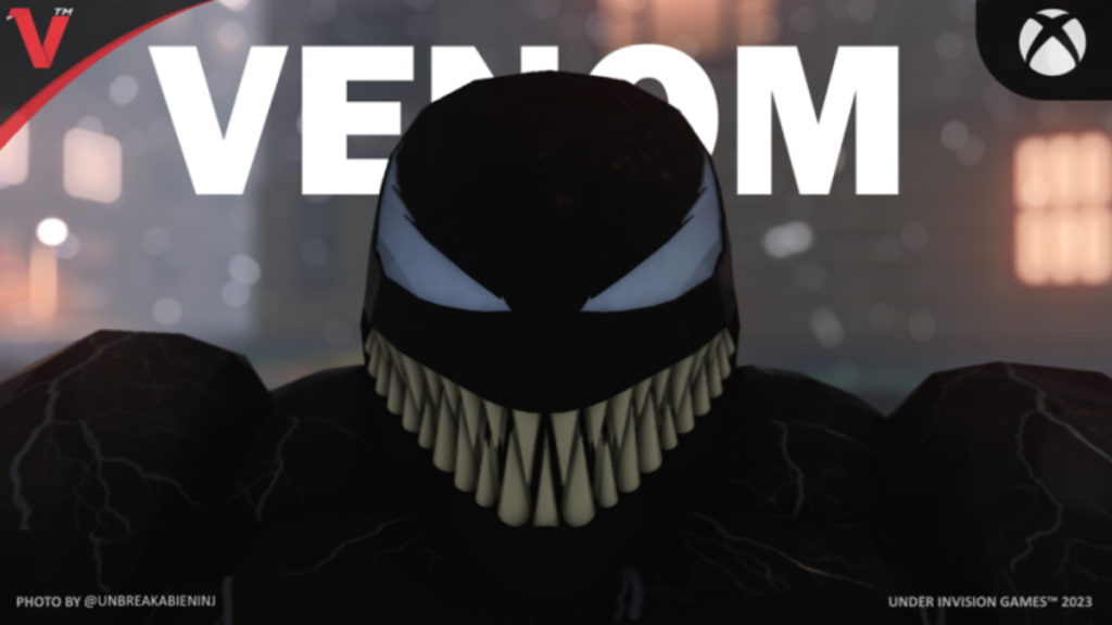 Venom Suit dans le Web-Verse de Roblox InVision