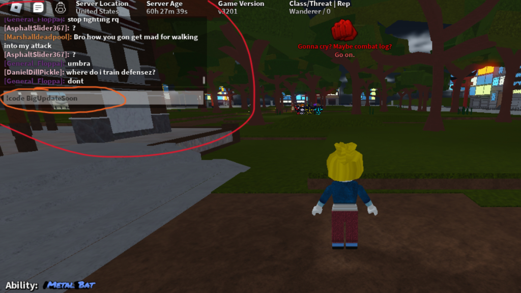 Codes dans Roblox One Shot