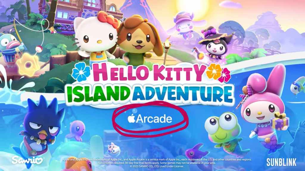 Illustration de la bande-annonce de Hello Kitty Island Adventure