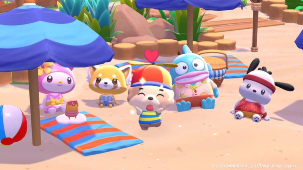 Personnages dans Hello Kitty Island Adventure