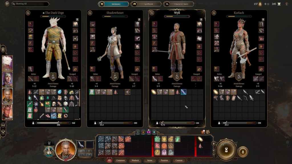 Meilleurs accessoires de l'inventaire Baldur's Gate 3 (BG3)