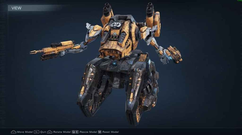 Meilleur travail de peinture personnalisé par Armored Core 6 community wall-e