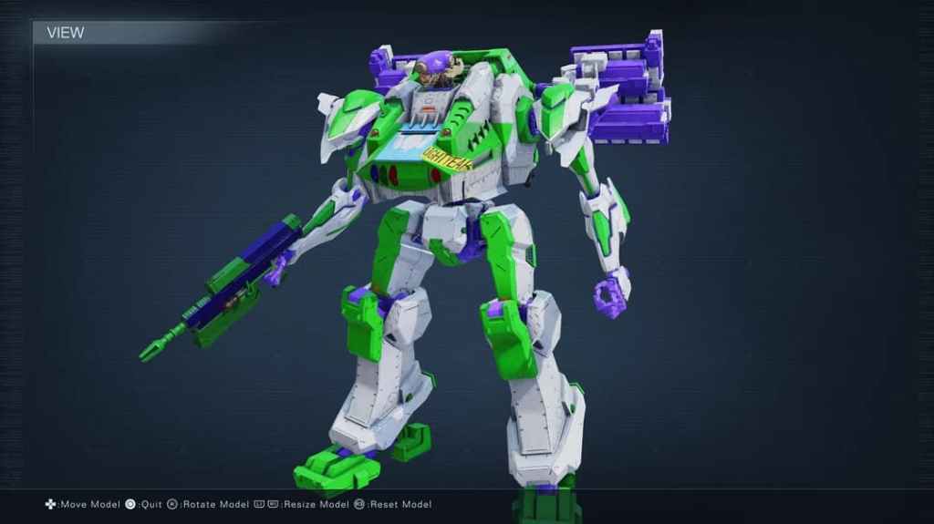 Meilleur travail de peinture personnalisé par Buzz Lightyear de la communauté Armored Core 6