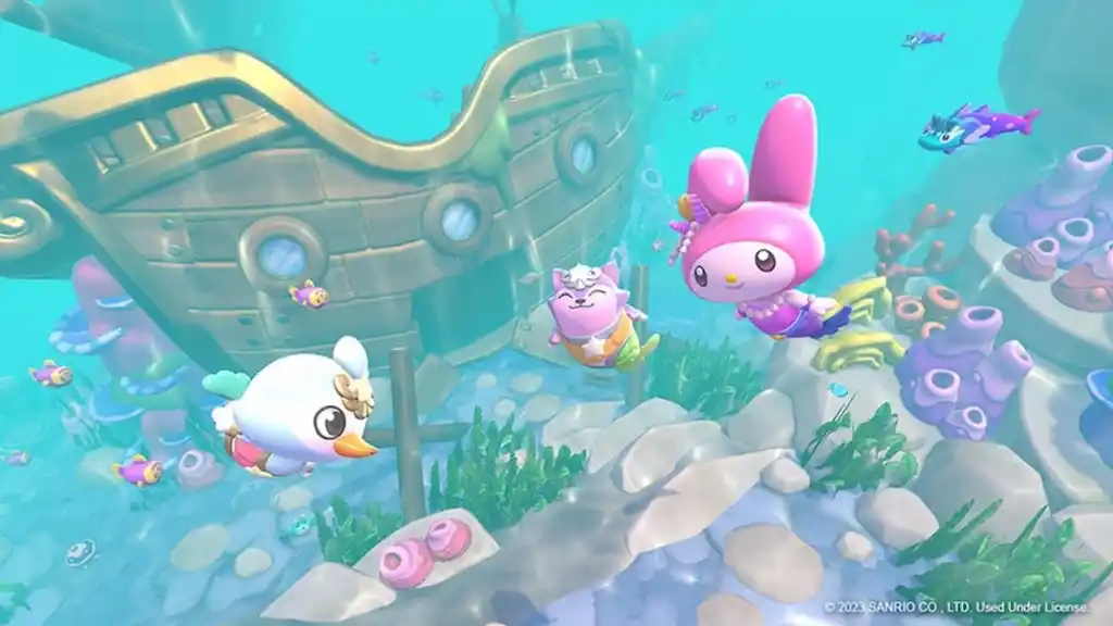 Comment faire de la plongée avec tuba et débloquer la plongée dans l'image vedette de Hello Kitty Island Adventure