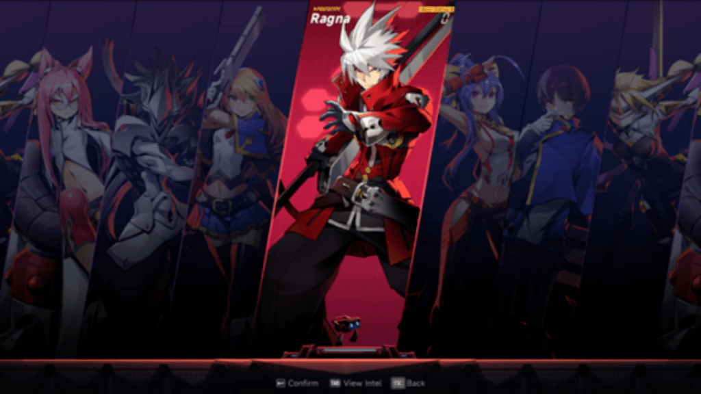 Personnages dans l'effet d'entropie BlazBlue