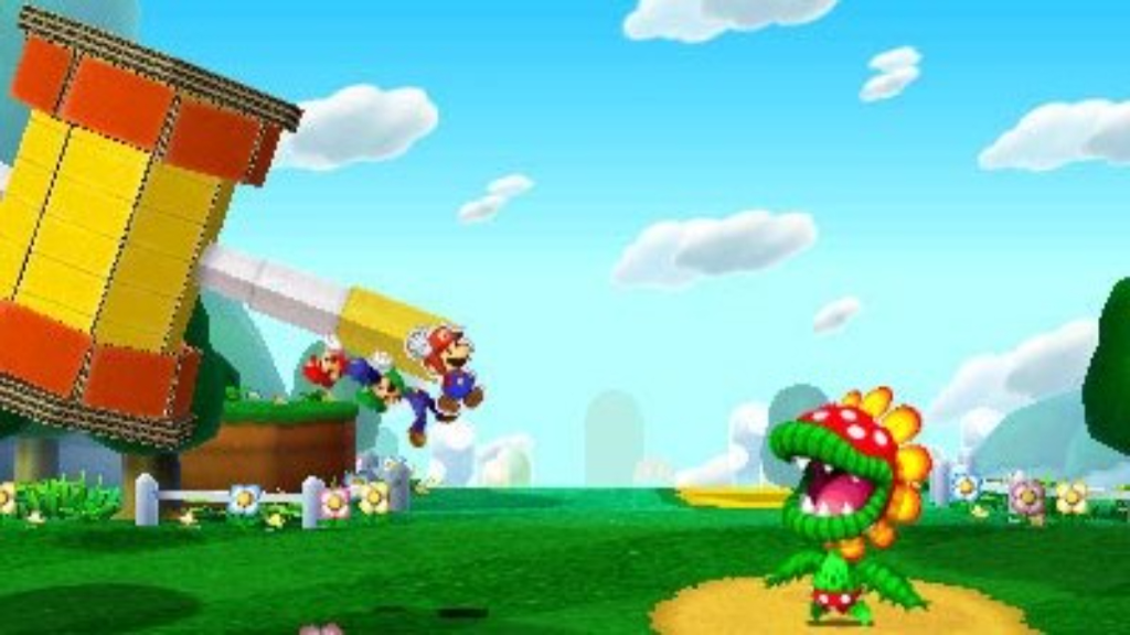 Mario et Luigi Paper Jam Capture d'écran