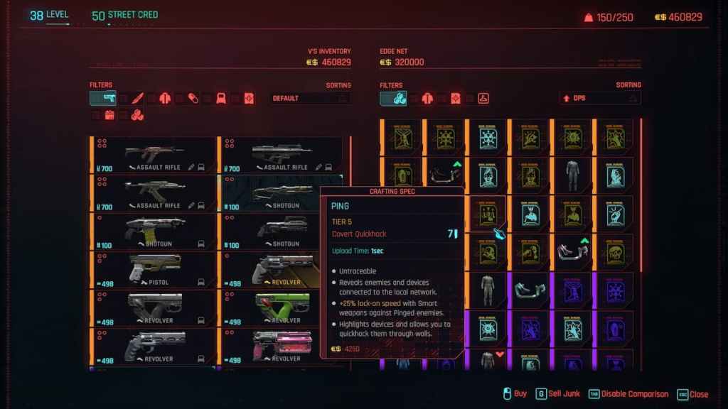 Comment obtenir des Quickhacks dans Cyberpunk 2077 2.0 ?  Boutique Netrunner