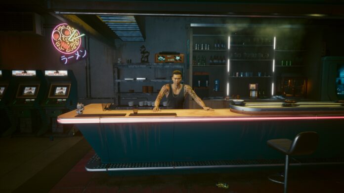 Cyberpunk 2077 Food Shop