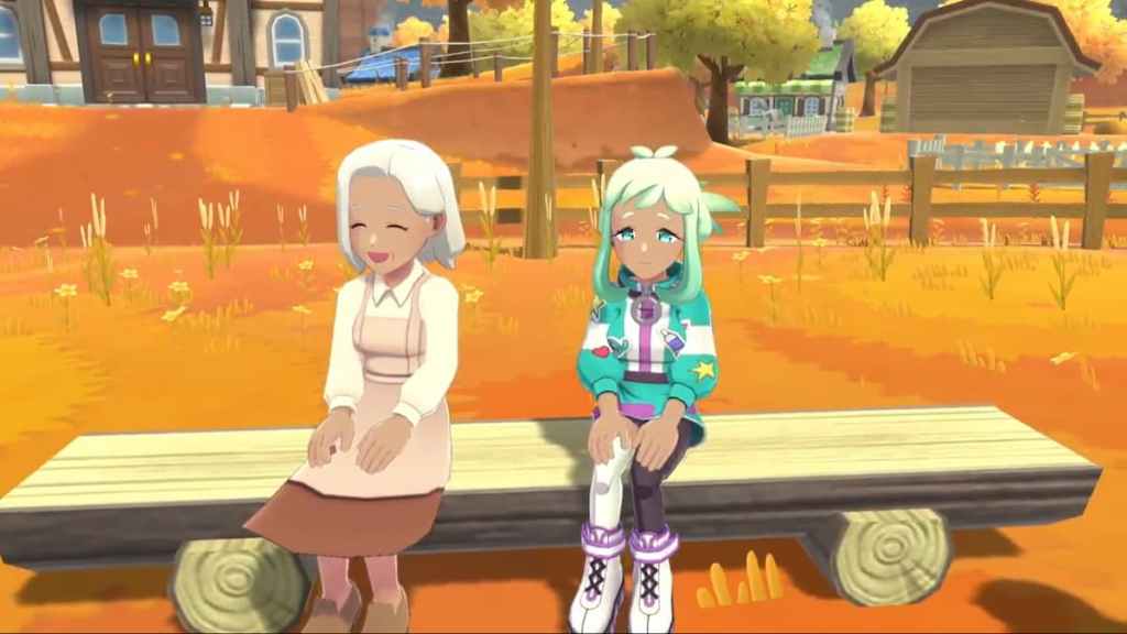 Deux dames dans Harvest Moon Les vents d'Anthos