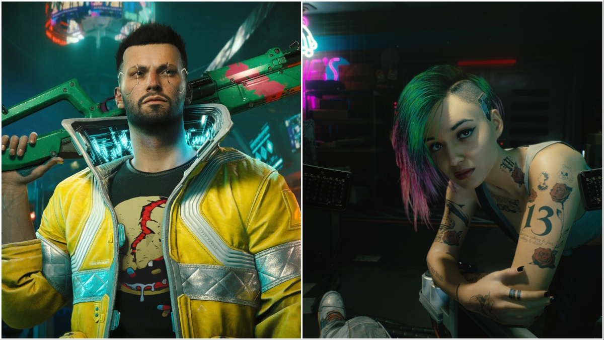 Cyberpunk 2077 V et Judy