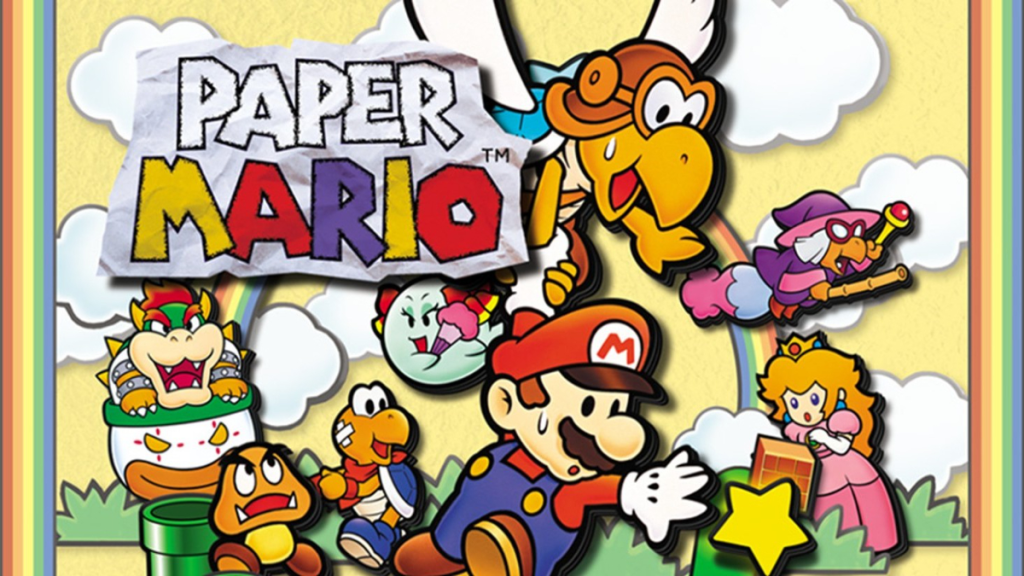 Illustration officielle de Paper Mario