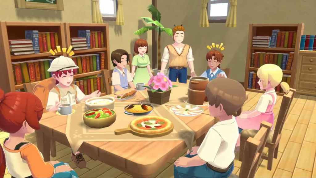 Personnages dans Harvest Moon Les vents d'Anthos