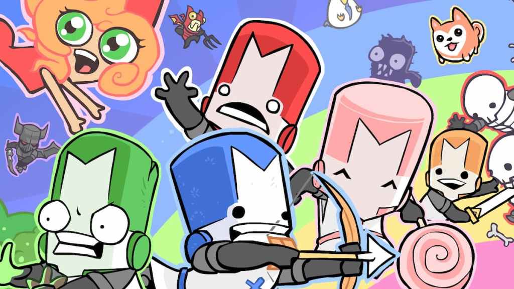 Personnages de Castle Crashers remasterisé